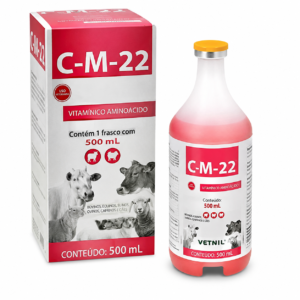 Biofarm C-m-22 500ml Glicose Cafeína B12 Suplemento Equinos